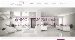 Desktop Screenshot of immo-teamschiestel.de