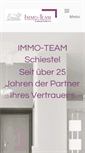 Mobile Screenshot of immo-teamschiestel.de