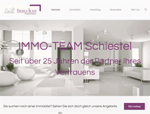 Tablet Screenshot of immo-teamschiestel.de